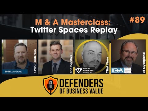 M&A Masterclass - Business Brokers